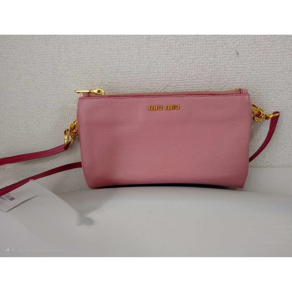 MIU MIU Pink/Fuchsia Duo Bag